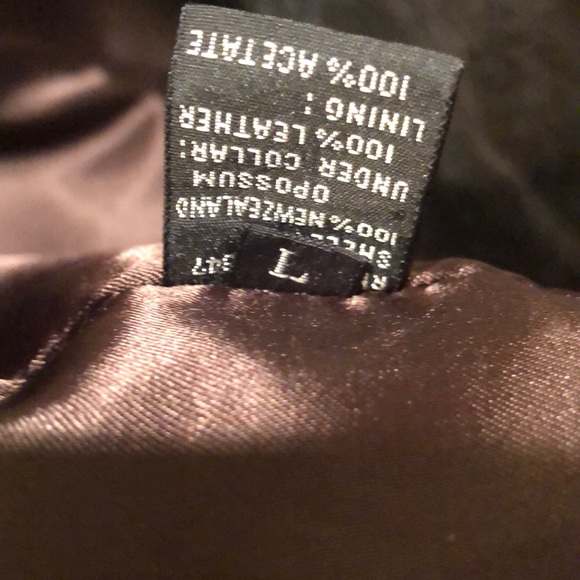 Andrew Mark two piece leather, jacket and vest. - Picture 8 of 13